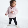 Baby Girls’ Reversible Shasta Full-Zip Hooded Jacket Baby Girls’ Reversible Shasta Full-Zip Hooded Jacket