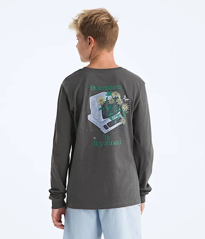 Boys’ & Girls’ Evolution Disconnect Long-Sleeve Tee—Graphic Boys’ & Girls’ Evolution Disconnect Long-Sleeve Tee—Graphic