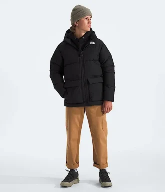 Boys’ & Girls’ North Down Fleece-Lined Short Parka