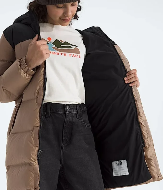 Boys’ & Girls’ Nuptse Long Parka