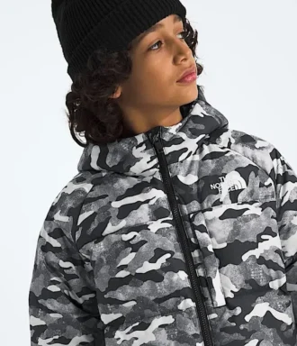 Boys’ North Down Hooded Jacket—Print