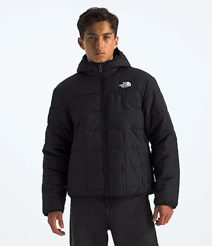 Boys’ Reversible Shasta Full-Zip Hooded Jacket