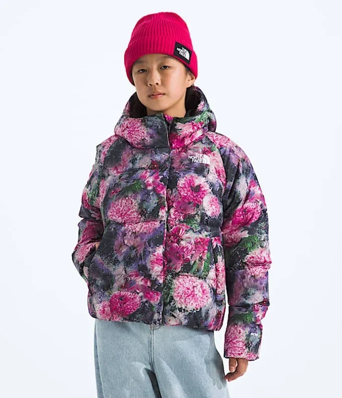 Girls’ North Down Hooded Jacket—Print Girls’ North Down Hooded Jacket—Print