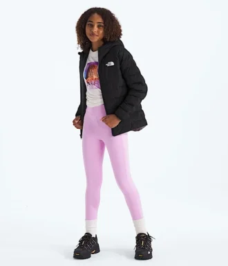Girls’ Reversible Perrito Hooded Jacket
