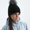 Kids’ Lined Oh Mega Fur Pom Beanie Kids’ Lined Oh Mega Fur Pom Beanie