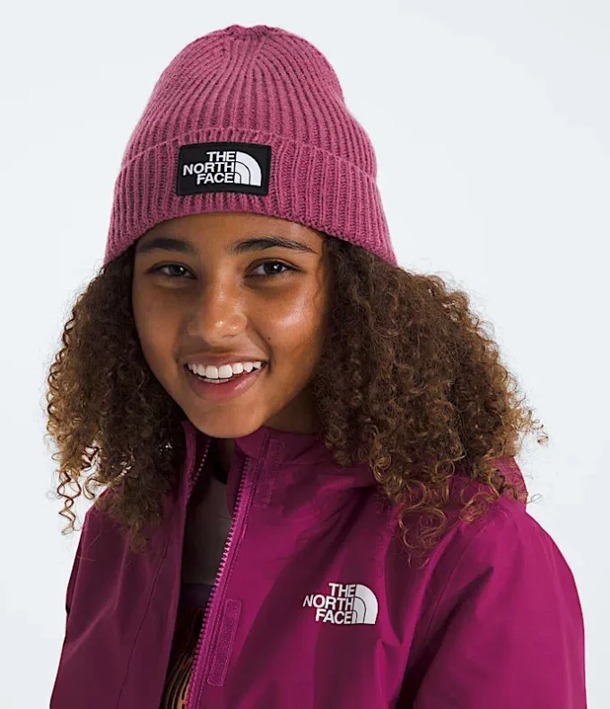 Kids’ TNF™ Box Logo Cuffed Beanie Kids’ TNF™ Box Logo Cuffed Beanie