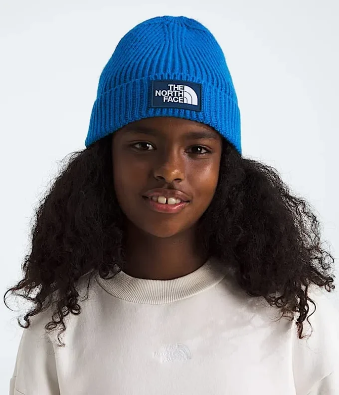 Kids’ TNF™ Box Logo Cuffed Beanie Kids’ TNF™ Box Logo Cuffed Beanie