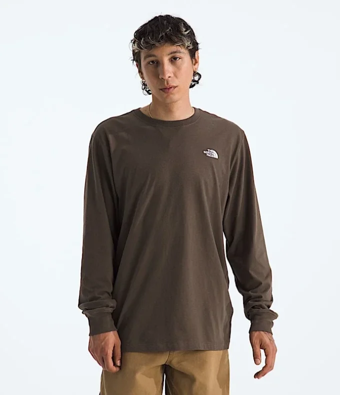 Men’s Evolution Simple Dome Regular Long-Sleeve Tee Men’s Evolution Simple Dome Regular Long-Sleeve Tee