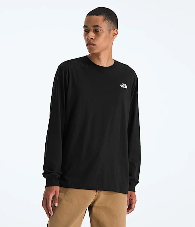 Men’s Evolution Simple Dome Regular Long-Sleeve Tee Men’s Evolution Simple Dome Regular Long-Sleeve Tee