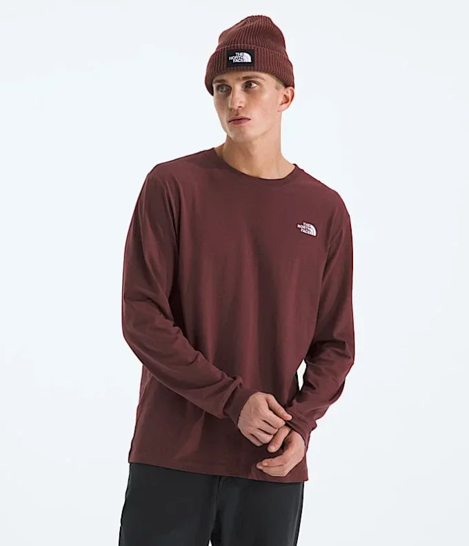 Men’s Evolution Simple Dome Regular Long-Sleeve Tee Men’s Evolution Simple Dome Regular Long-Sleeve Tee