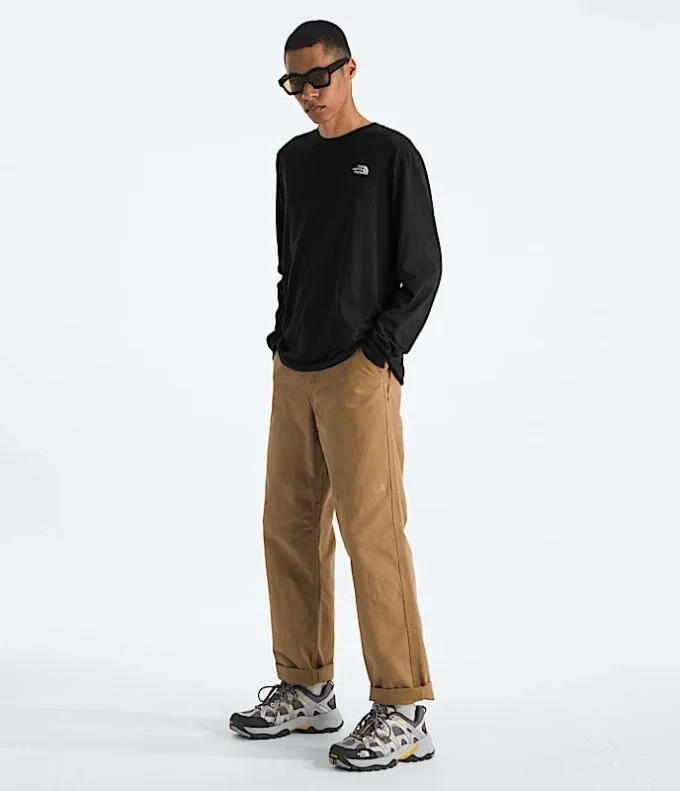 Men’s Evolution Simple Dome Regular Long-Sleeve Tee Men’s Evolution Simple Dome Regular Long-Sleeve Tee