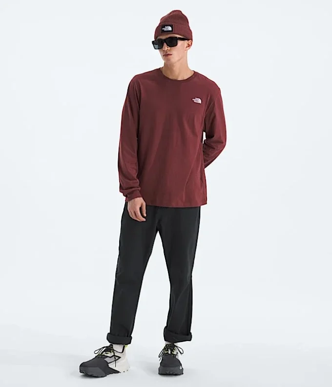 Men’s Evolution Simple Dome Regular Long-Sleeve Tee Men’s Evolution Simple Dome Regular Long-Sleeve Tee