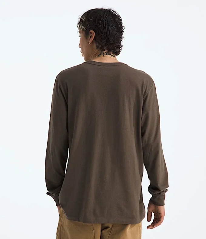 Men’s Evolution Simple Dome Regular Long-Sleeve Tee Men’s Evolution Simple Dome Regular Long-Sleeve Tee
