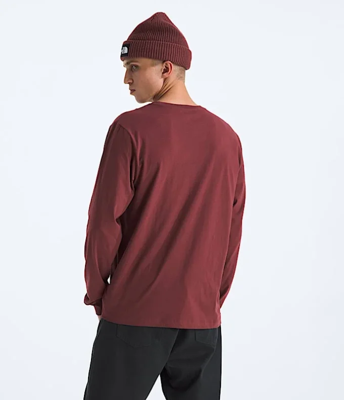 Men’s Evolution Simple Dome Regular Long-Sleeve Tee Men’s Evolution Simple Dome Regular Long-Sleeve Tee