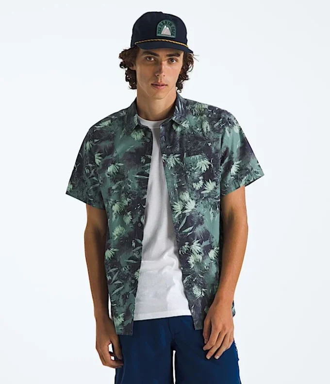 Men’s Short-Sleeve Baytrail Pattern Shirt