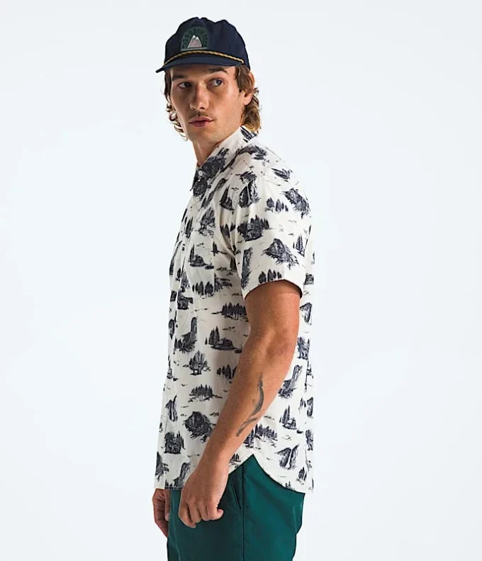 Men’s Short-Sleeve Baytrail Pattern Shirt
