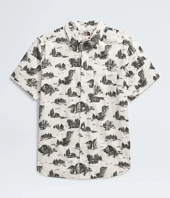 Men’s Short-Sleeve Baytrail Pattern Shirt