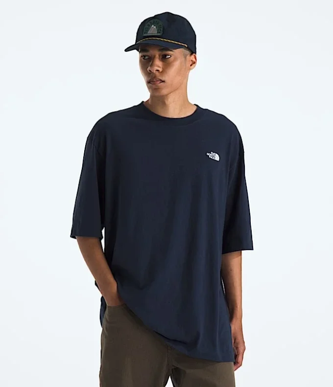 Men’s TNF™ Essential Simple Dome Oversized Short-Sleeve Tee Men’s TNF™ Essential Simple Dome Oversized Short-Sleeve Tee