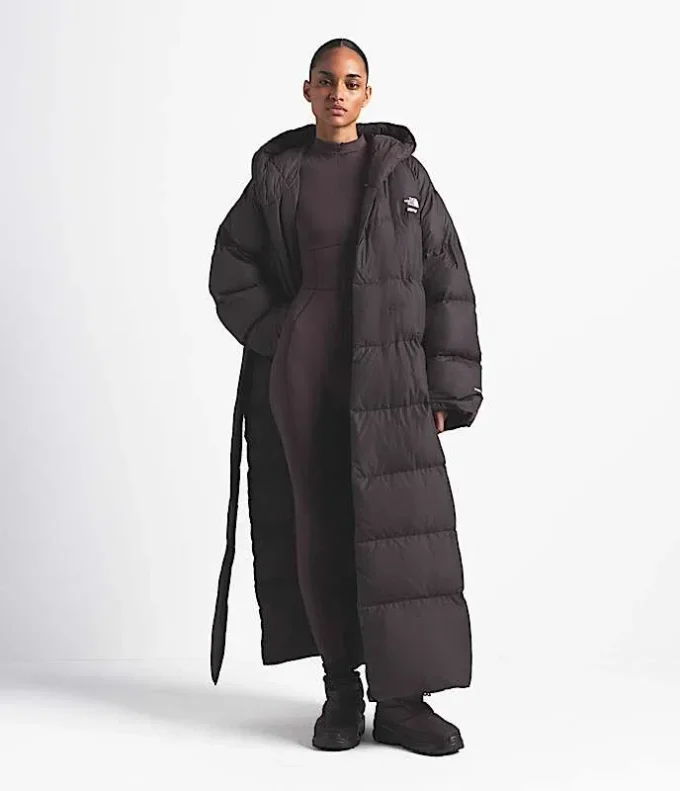 The North Face X SKIMS Women’s Nuptse Wrap Parka The North Face X SKIMS Women’s Nuptse Wrap Parka