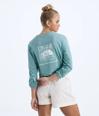 Women’s Evolution Box NSE Fill Long-Sleeve Tee—Graphic Women’s Evolution Box NSE Fill Long-Sleeve Tee—Graphic