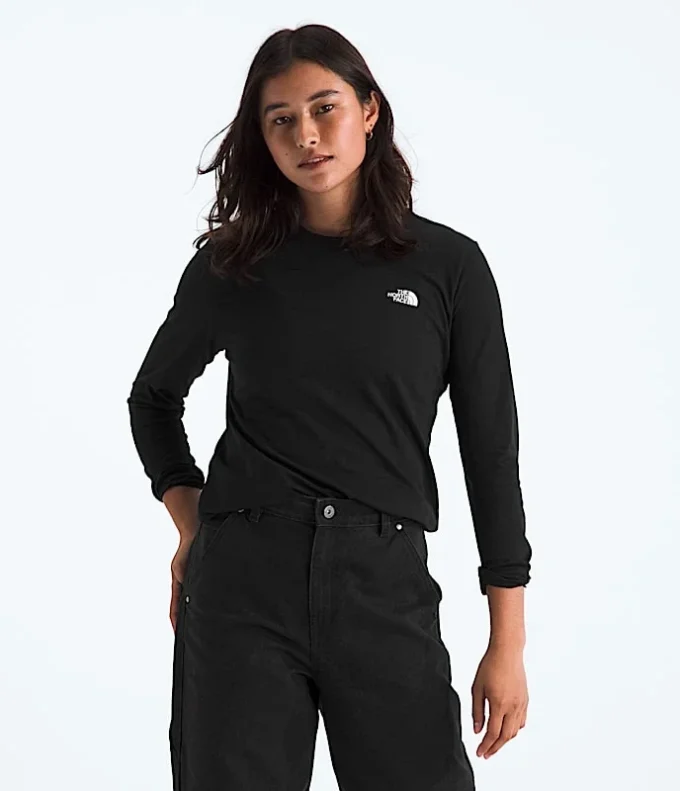 Women’s Long-Sleeve Simple Dome Tee Women’s Long-Sleeve Simple Dome Tee