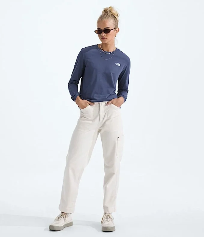 Women’s Long-Sleeve Simple Dome Tee Women’s Long-Sleeve Simple Dome Tee