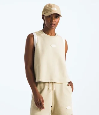 Women’s Terry Relaxed Cropped Tank