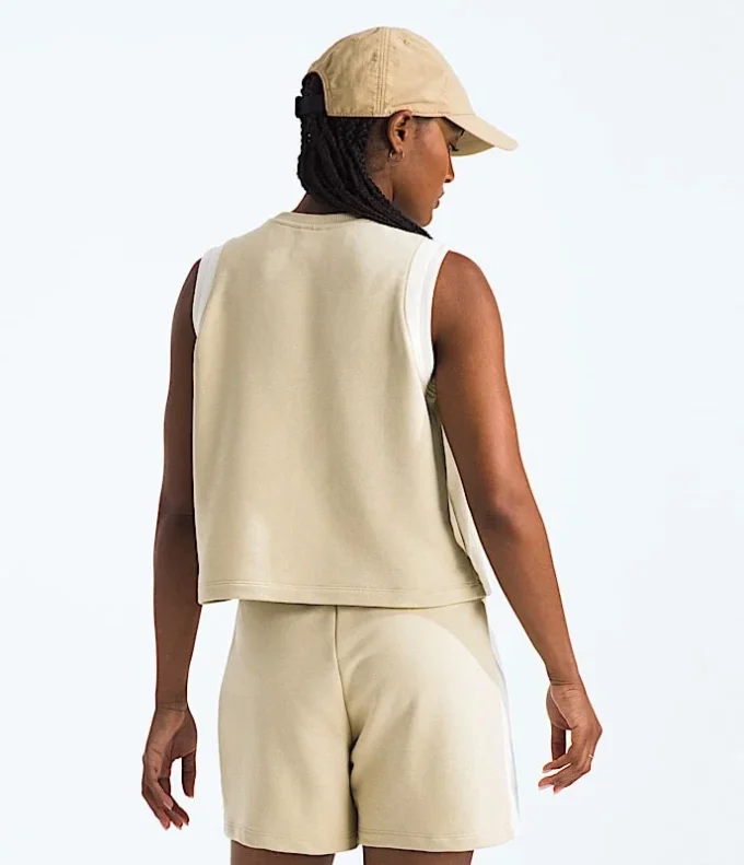 Women’s Terry Relaxed Cropped Tank
