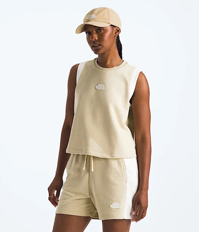 Women’s Terry Relaxed Cropped Tank