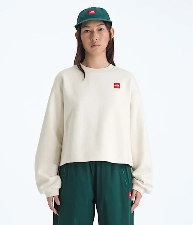 Women’s TNF™ Red Box Crew Women’s TNF™ Red Box Crew